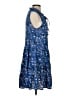 Max Studio Stars Blue Casual Dress Size S - photo 4