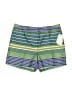 J. McLaughlin Stripes Green Board Shorts Size 6 - photo 1