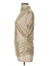 Rebecca Minkoff Metallic Solid Gold Sleeveless Top Size L - photo 5