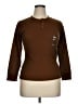 Architect 100% Polyester Brown Pullover Sweater Size 14 - photo 1