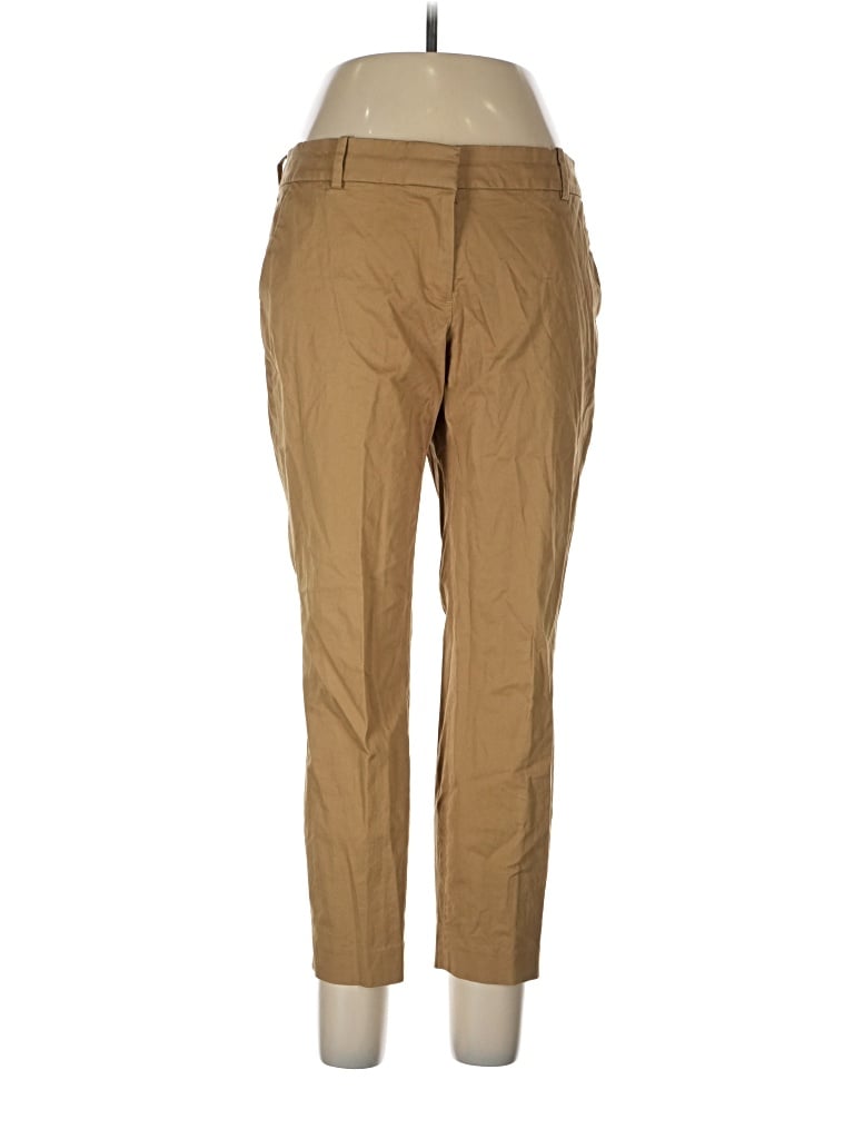 Pre-owned Jcrew Khaki Pant In Tan
