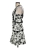 Parker Graphic Silver Cocktail Dress Size S - photo 5