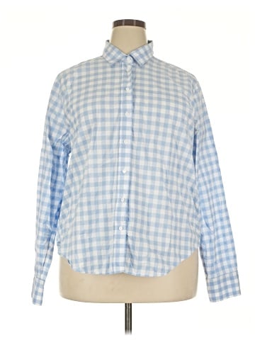 Hill House Long Sleeve Button-Down Shirt (view 1)