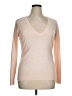 New York & Company 100% Acrylic Pink Tan Pullover Sweater Size XL - photo 1