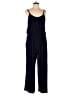 Kaileigh Solid Blue Jumpsuit Size 2X - photo 1