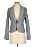 Assorted Brands Chevron-herringbone Gray Blazer Size XXS (estimated) - photo 1