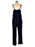 Kaileigh Solid Blue Jumpsuit Size 2X - photo 2