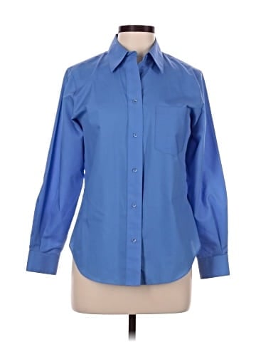 Foxcroft Long Sleeve Button-Down Shirt (view 1)
