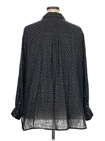 Vintage America Blues Long Sleeve Blouse (view 2)