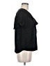 Joie 100% Silk Black Short Sleeve Silk Top Size M - photo 4