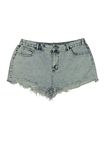 Shein Curve Denim Shorts (view 1)