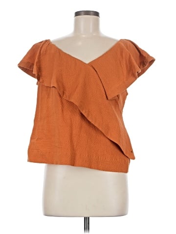 Cuyana Short Sleeve Blouse (view 1)
