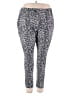 Faded Glory Print Silver Active Pants Size 4X - photo 1