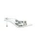 Azalea Wang Metallic Silver Heels Size 10 - photo 1