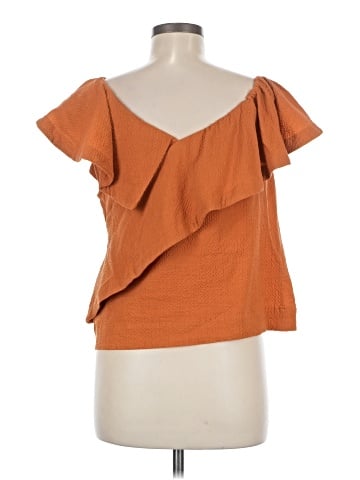 Cuyana Short Sleeve Blouse (view 2)