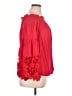 Lane Bryant 100% Rayon Red 3/4 Sleeve Blouse Size 14 - 16 Plus - photo 4