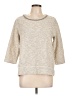 Sunday Tweed Ivory Pullover Sweater Size L - photo 1