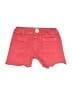Zara Red Denim Shorts Size 2 - 3 - photo 1