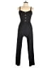 No Boundaries 100% Recycled Polyester Solid Black Jumpsuit Size 7 - 9 - photo 1