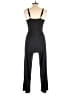 No Boundaries 100% Recycled Polyester Solid Black Jumpsuit Size 7 - 9 - photo 2