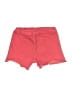Zara Red Denim Shorts Size 2 - 3 - photo 2
