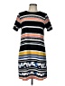 Bar III Graphic Black Casual Dress Size L - photo 1