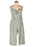 As U Wish 100% Rayon Paisley Green Romper Size 2X - photo 1