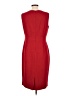 Kasper 100% Polyester Solid Red Cocktail Dress Size 10 - photo 2