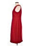 Kasper 100% Polyester Solid Red Cocktail Dress Size 10 - photo 5