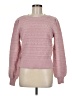 Marled Pink Pullover Sweater Size M - photo 1