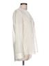 Express 100% Polyester Ivory Long Sleeve Blouse Size L - photo 4