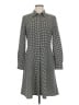 Lauren by Ralph Lauren 100% Polyester Checkered-gingham Black Coat Size 8 - photo 1