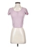 Gilly Hicks Pink Short Sleeve Henley Size S (estimated) - photo 1