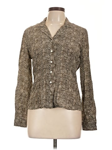 Casual Corner Annex Long Sleeve Silk Top (view 1)