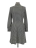Lauren by Ralph Lauren 100% Polyester Checkered-gingham Black Coat Size 8 - photo 2