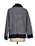 T by Talbots 100% Cotton Stripes Blue Sweatshirt Size 12 (X) - photo 2