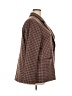 Torrid Houndstooth Brown Blazer Size 2X Plus (2) - photo 4