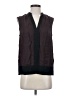 Calvin Klein Black Sleeveless Button-Down Shirt Size S - photo 1