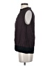 Calvin Klein Black Sleeveless Button-Down Shirt Size S - photo 5