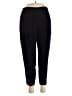 J.Crew 100% Polyester Solid Black Casual Pants Size 6 - photo 1