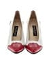 Evan Picone Color Block Red Heels Size 7 1/2 - photo 2