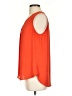 Pleione Orange Sleeveless Blouse Size S - photo 5