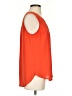 Pleione Orange Sleeveless Blouse Size S - photo 4