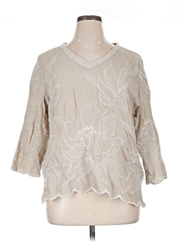 Alfred Dunner 3/4 Sleeve Blouse (view 1)