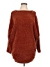 Coco + Carmen 100% Polyester Brown Pullover Sweater Size L - photo 1