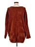 Coco + Carmen 100% Polyester Brown Pullover Sweater Size L - photo 2