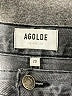 AGOLDE 100% Cotton Chevron-herringbone Gray Jeans Size 29 waist - photo 7