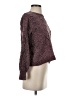 Pink Rose 100% Polyester Tweed Burgundy Pullover Sweater Size S - photo 4
