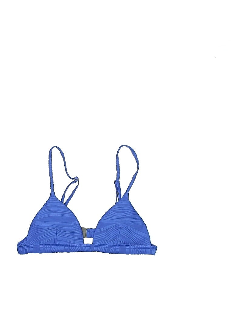 Pre-owned Onia Swimsuit Top Blue Swimwear