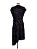 Joie 100% Polyester Print Black Cocktail Dress Size M - photo 2